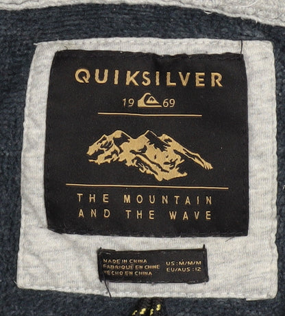 Boys UK Size 12 Years Quiksilver Grey Full Zip Hoodie
