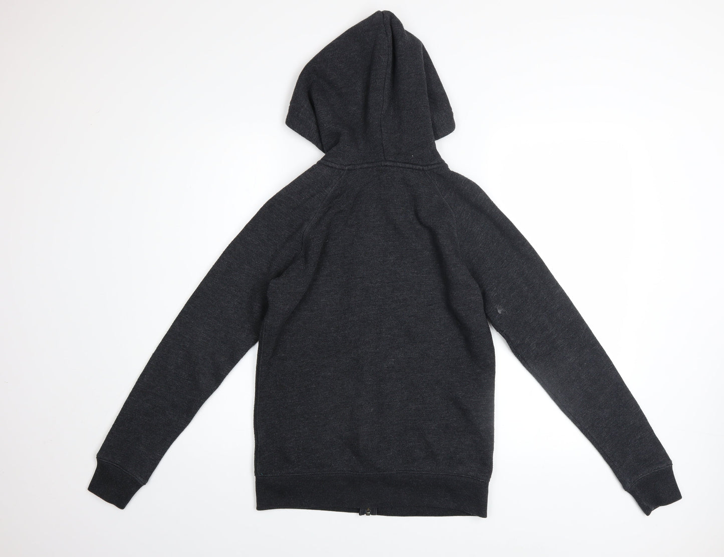 Womens UK Size 8 Jack Wills Black Full Zip Hoodie