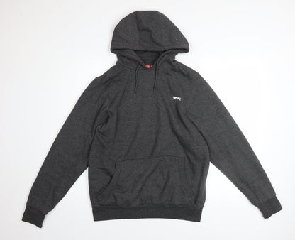 Mens UK Size XS Slazenger Grey Pullover Hoodie