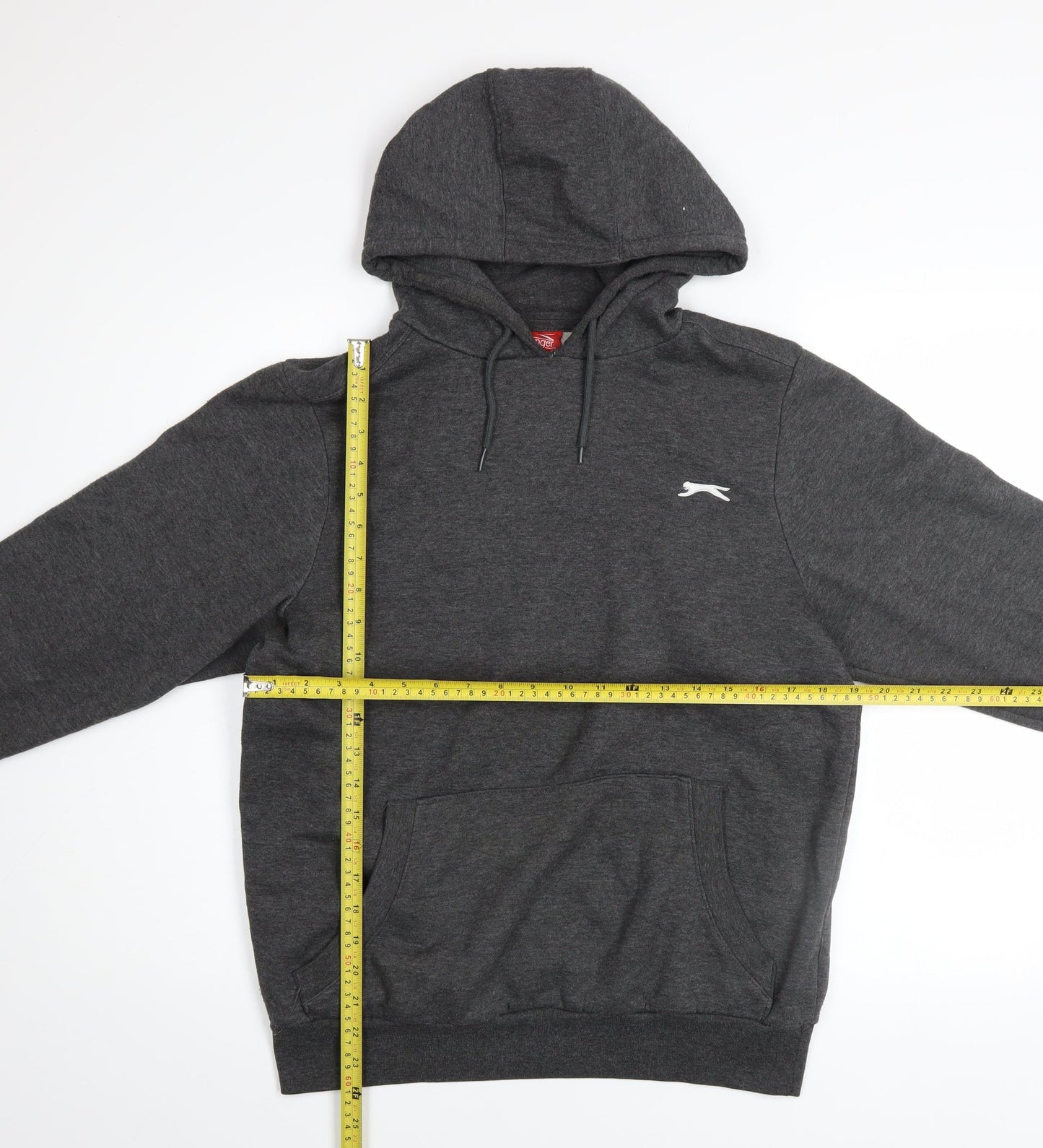 Mens UK Size XS Slazenger Grey Pullover Hoodie