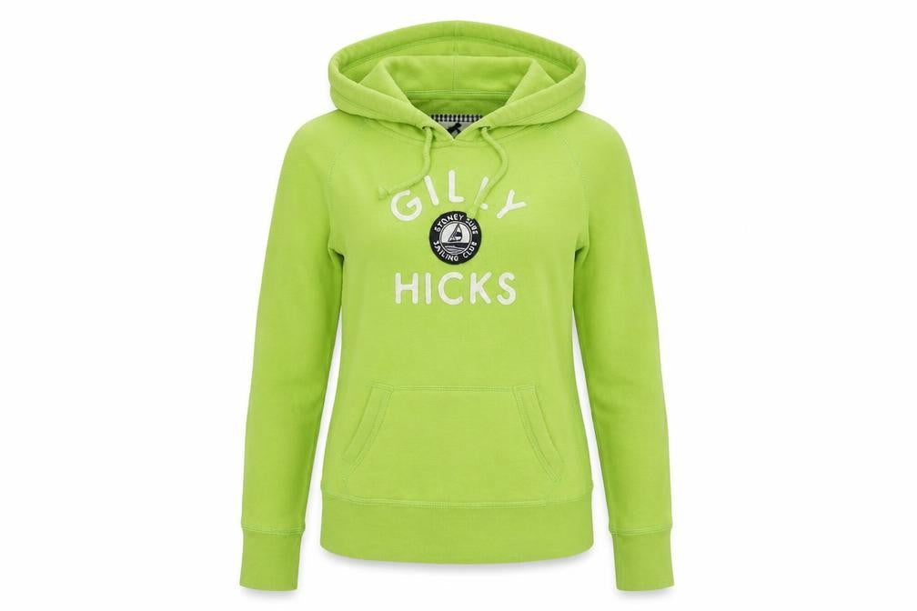 Womens UK Size M Gilly Hicks Green Pullover Hoodie
