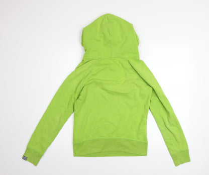 Womens UK Size M Gilly Hicks Green Pullover Hoodie