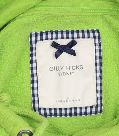 Womens UK Size M Gilly Hicks Green Pullover Hoodie