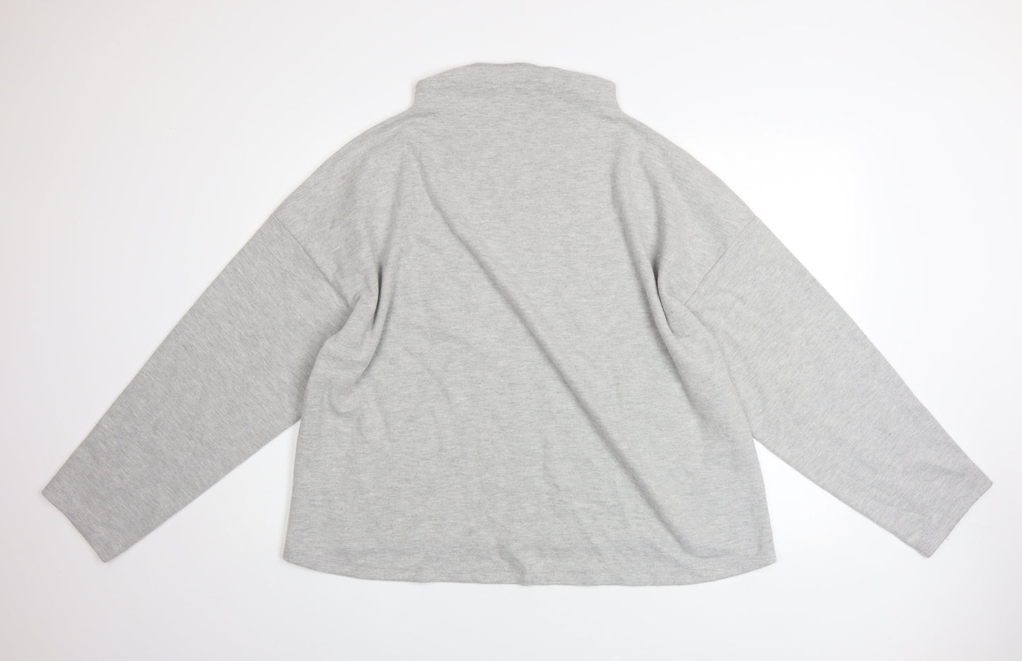 Womens UK Size L River Island Grey Pullover Jumper