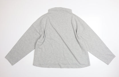 Womens UK Size L River Island Grey Pullover Jumper