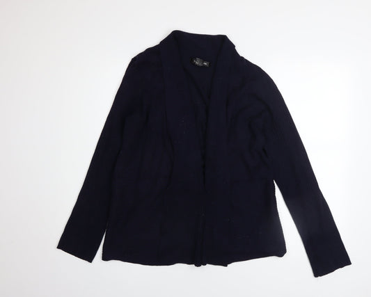 Womens UK Size XL 89th & Madison Black Cardigan Jumper