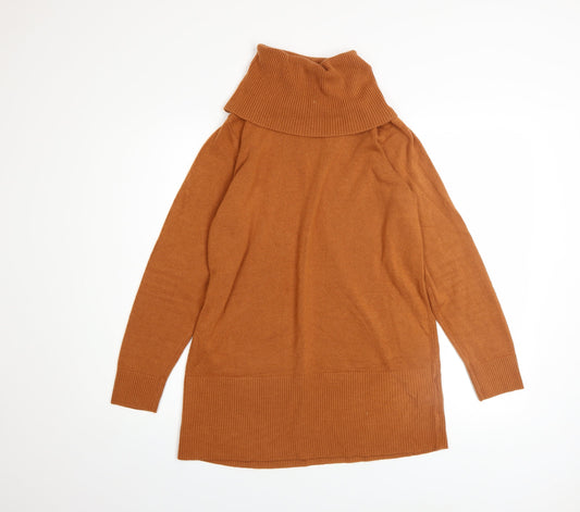 Womens UK Size 14 Marks and Spencer Brown Pullover Jumper