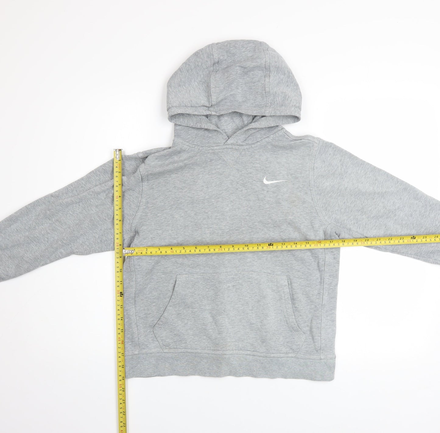 Boys UK Size 12-13 Years Nike Grey Pullover Hoodie