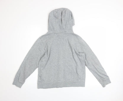Boys UK Size 12-13 Years Nike Grey Pullover Hoodie