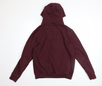 Mens UK Size M Crew Clothing Company Brown Full Zip Hoodie