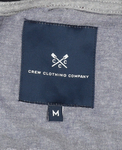 Mens UK Size M Crew Clothing Company Brown Full Zip Hoodie
