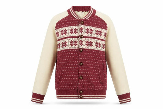 Mens UK Size S Brave Soul Red Varsity Jacket