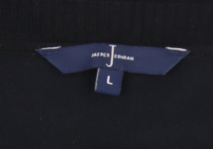 Womens UK Size L Jasper Conran Black Cardigan Jumper
