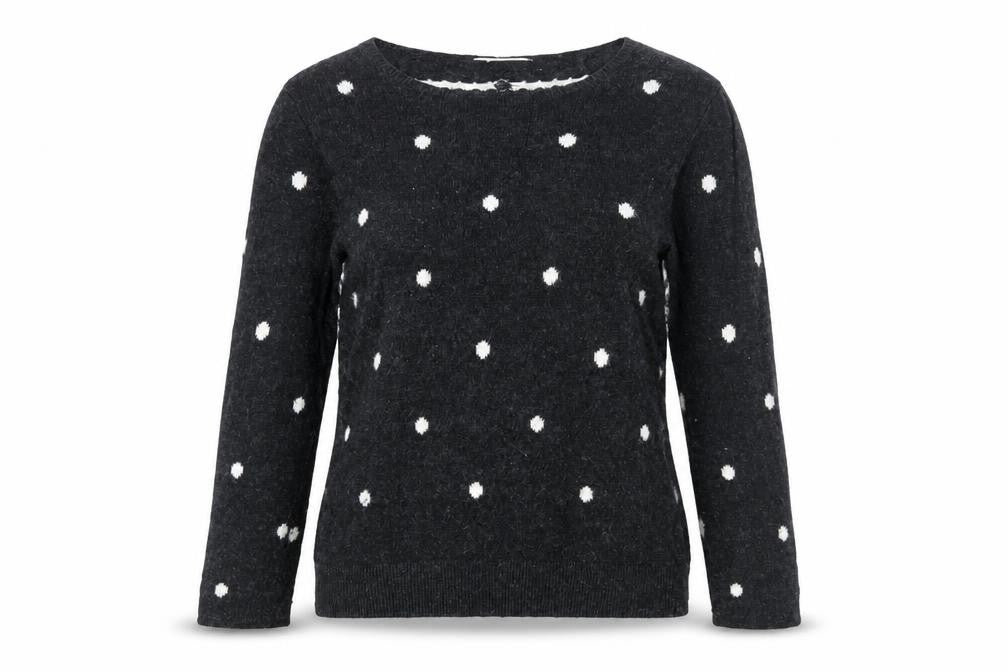 Womens UK Size M L.O.G.G. Black Pullover Jumper