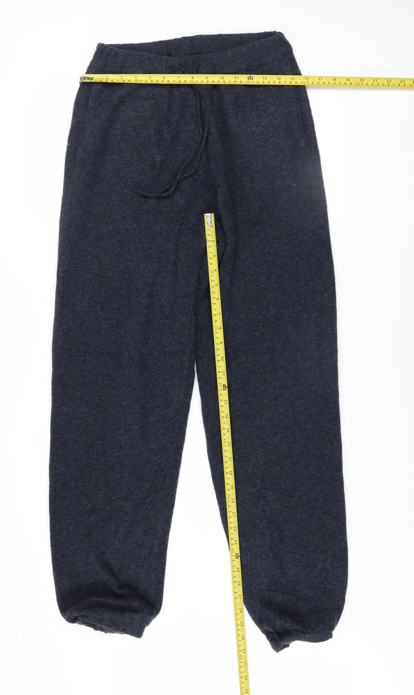 Womens UK Size XS Pieces Regular Fit Jogger Blue Trousers