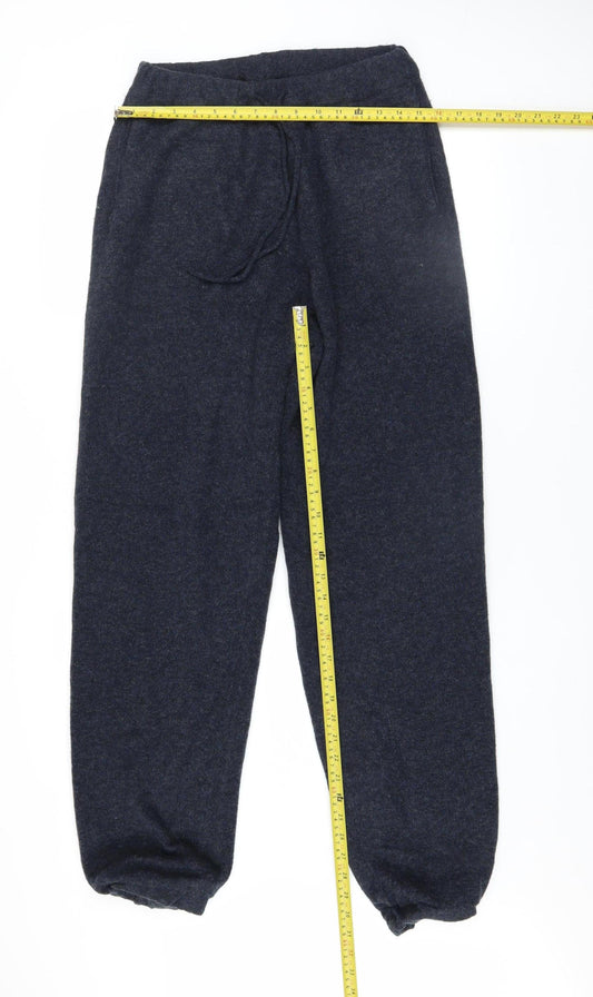 Womens UK Size XS Pieces Regular Fit Jogger Blue Trousers