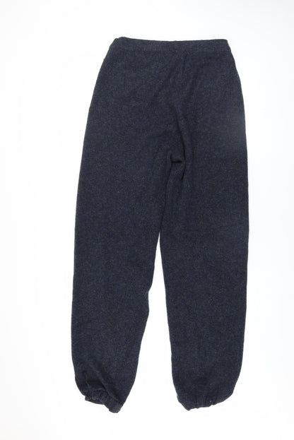 Womens UK Size XS Pieces Regular Fit Jogger Blue Trousers