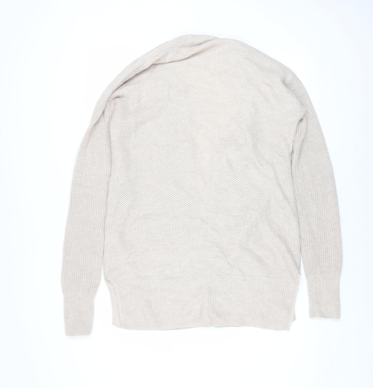 Womens UK Size S Gap Beige Cardigan Jumper