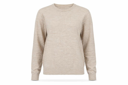 Womens UK Size XS Uniqlo Beige Pullover Jumper