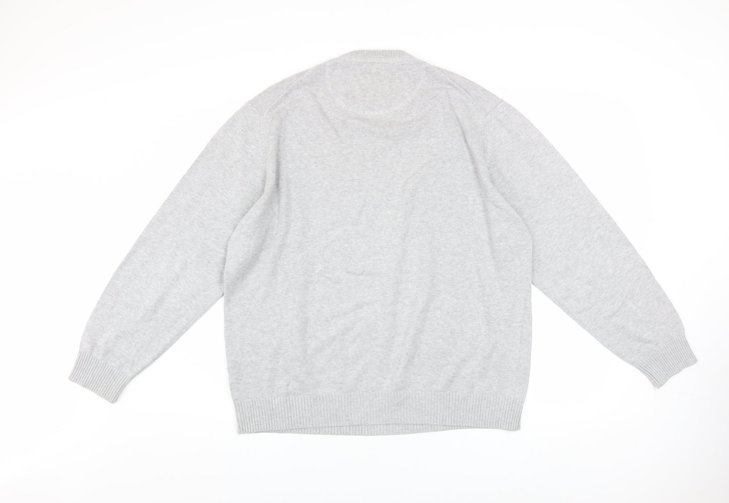 Mens UK Size 2XL Peter Gribby Grey Pullover Jumper
