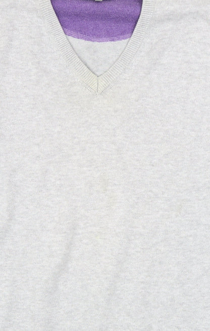 Mens UK Size 2XL Peter Gribby Grey Pullover Jumper