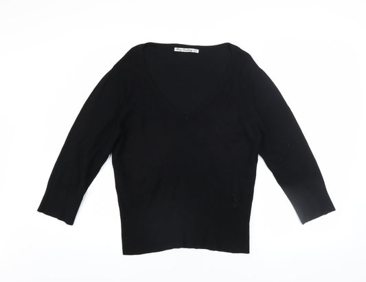 Womens UK Size 14 Bay Trading Black Pullover Jumper