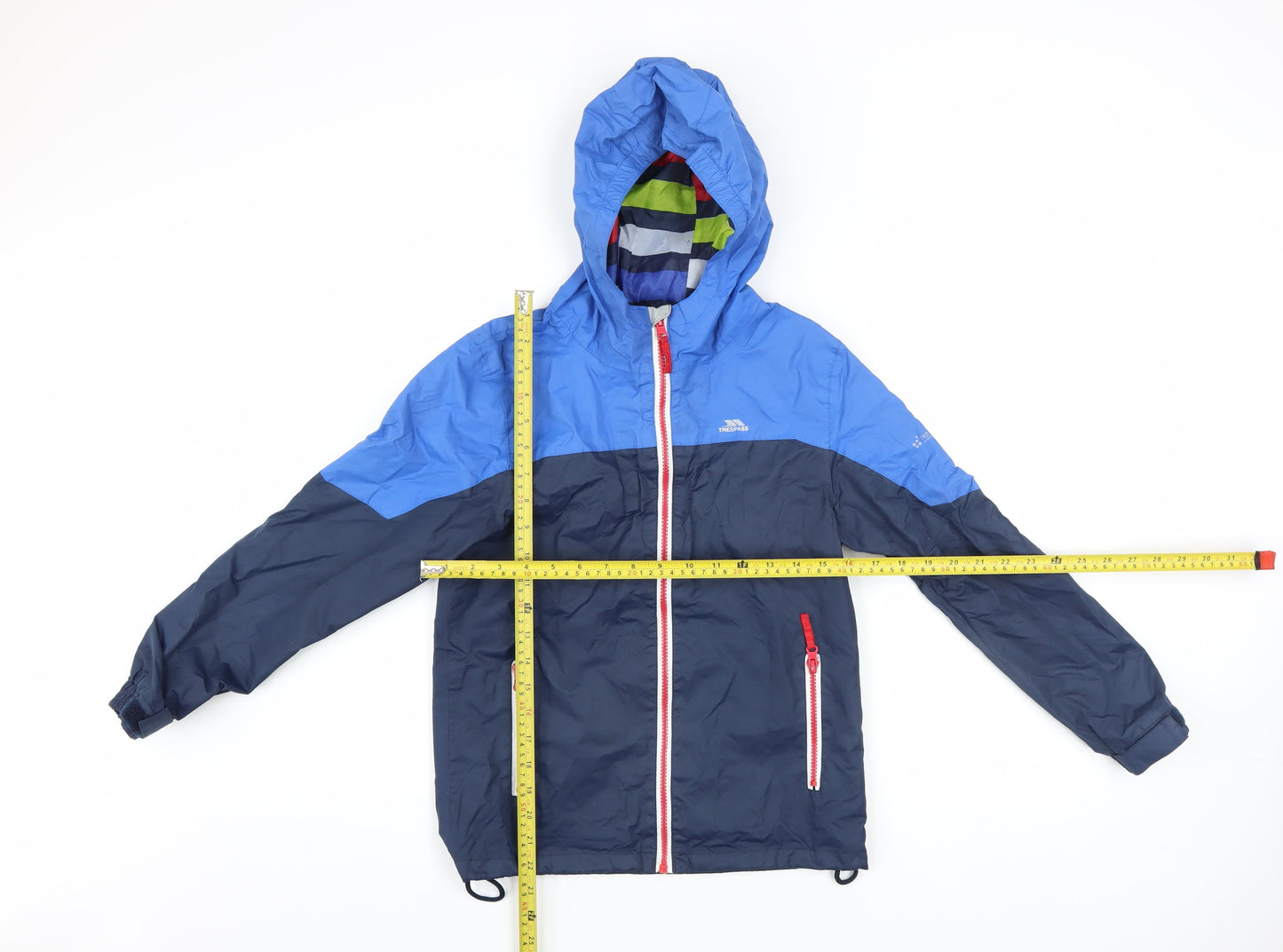 Boys UK Size 9-10 Years Trespass Blue Windbreaker Coat