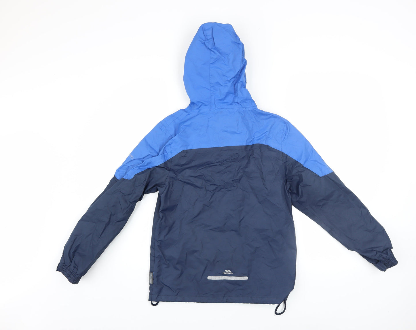 Boys UK Size 9-10 Years Trespass Blue Windbreaker Coat