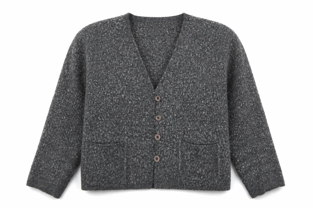 Womens UK Size S Part Two Grey Cardigan Jumper