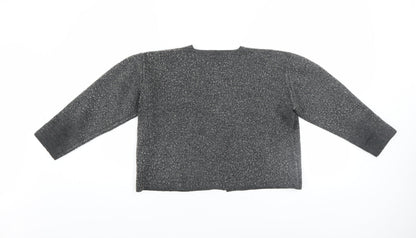 Womens UK Size S Part Two Grey Cardigan Jumper