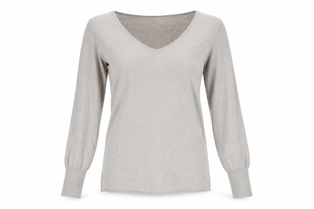 Womens UK Size L The White Company Beige Pullover Jumper
