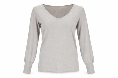 Womens UK Size L The White Company Beige Pullover Jumper