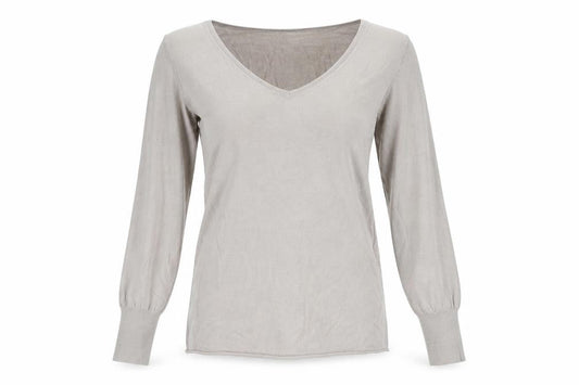 Womens UK Size L The White Company Beige Pullover Jumper