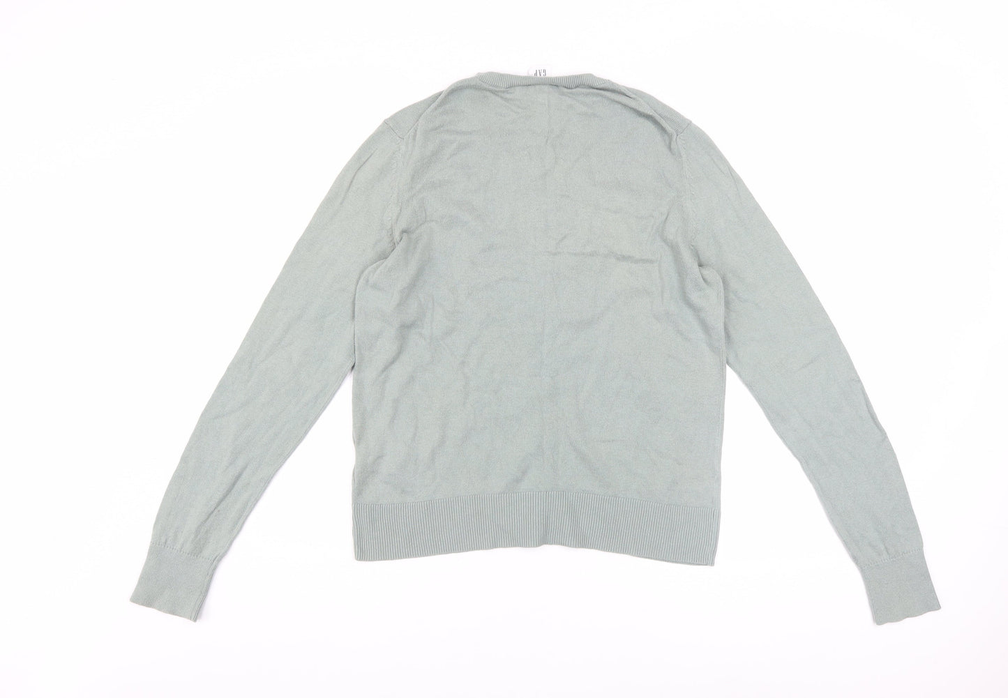 Womens UK Size M Gap Green Cardigan Jumper