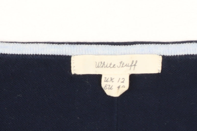 Womens UK Size 12 White Stuff Blue Pullover Jumper