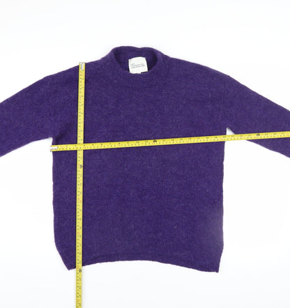 Womens UK Size M My Essential Wardrobe Purple Pullover Jumper