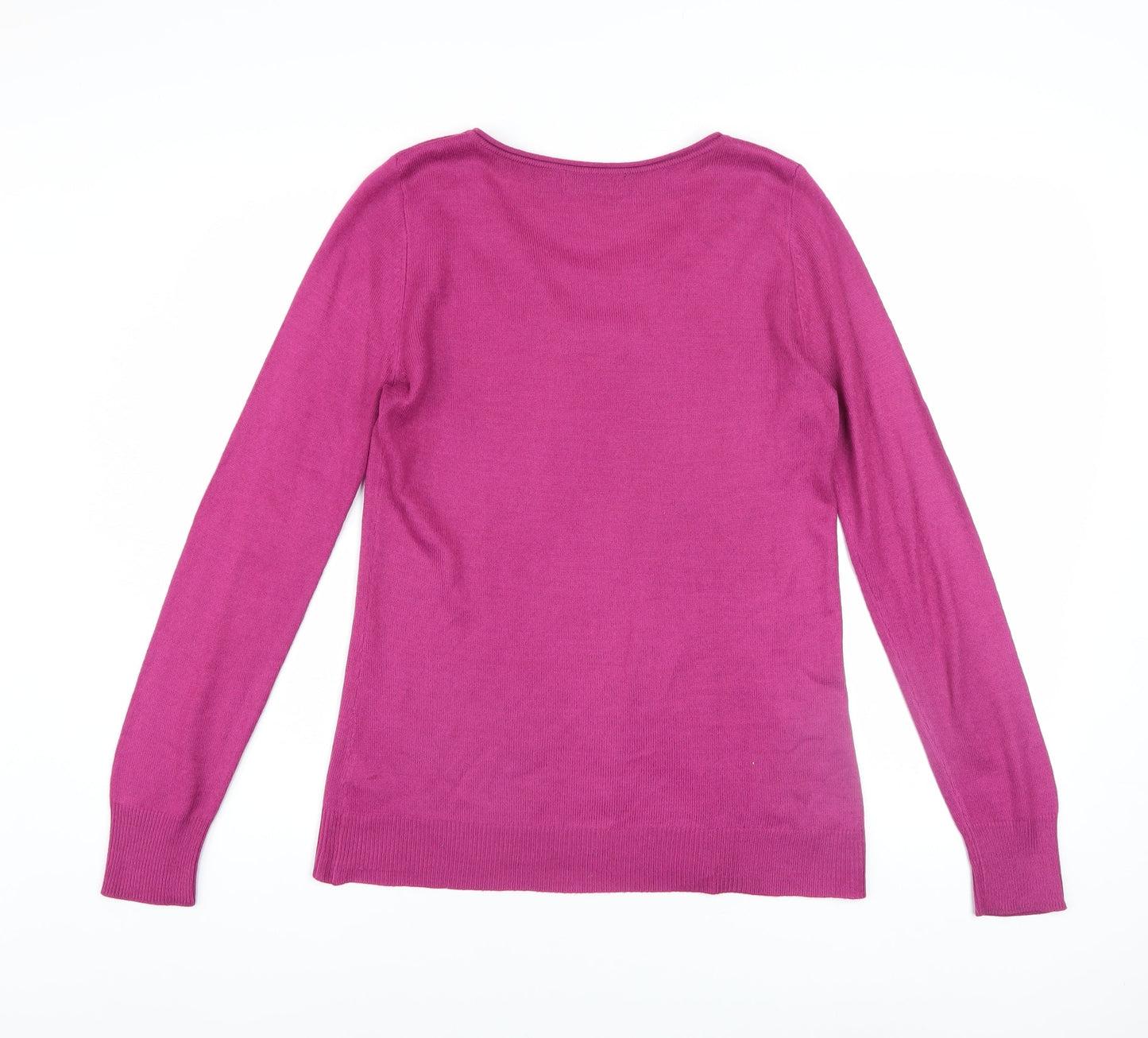 Womens UK Size 10 Marks and Spencer Pink Pullover Jumper