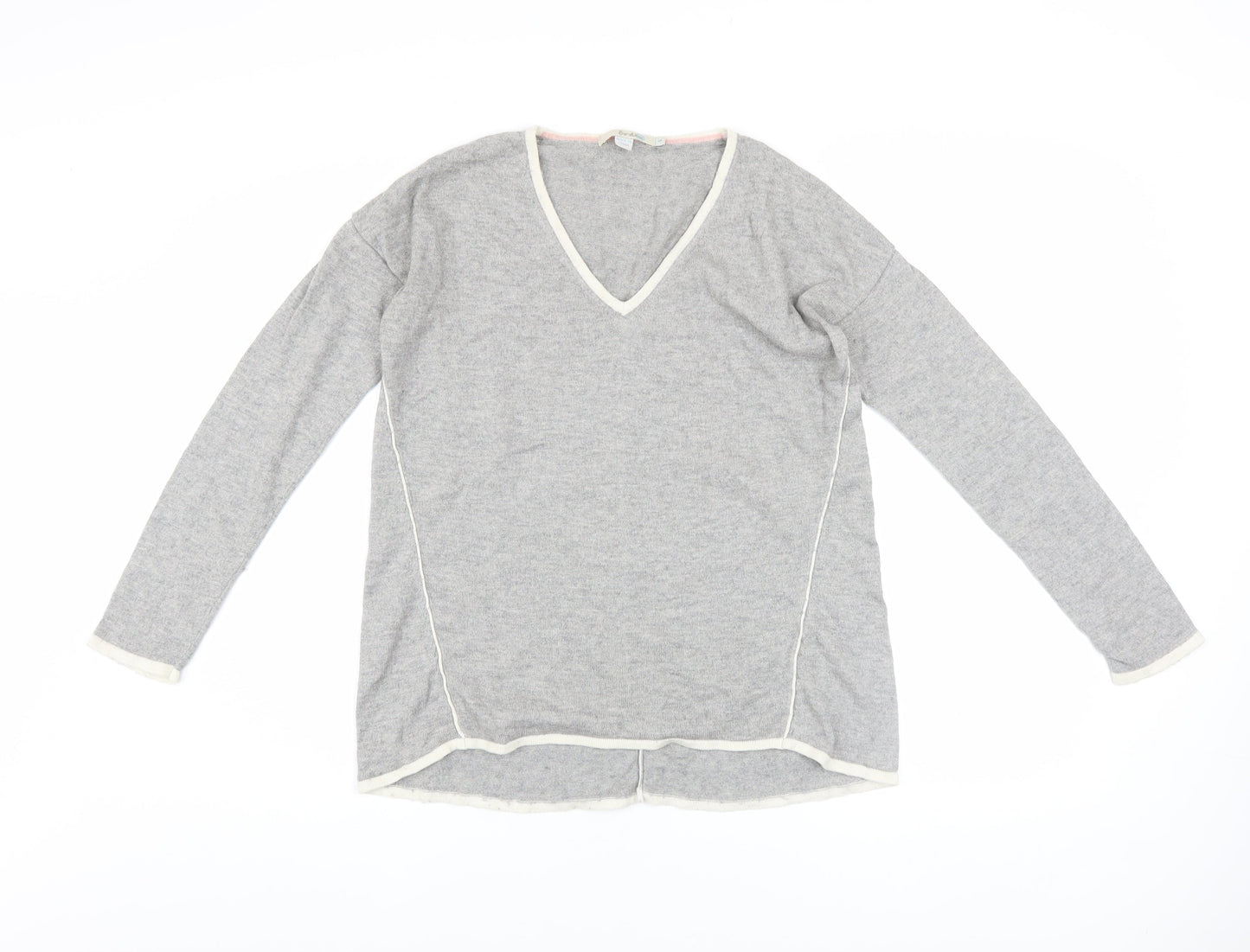 Womens UK Size S Boden Grey Pullover Jumper