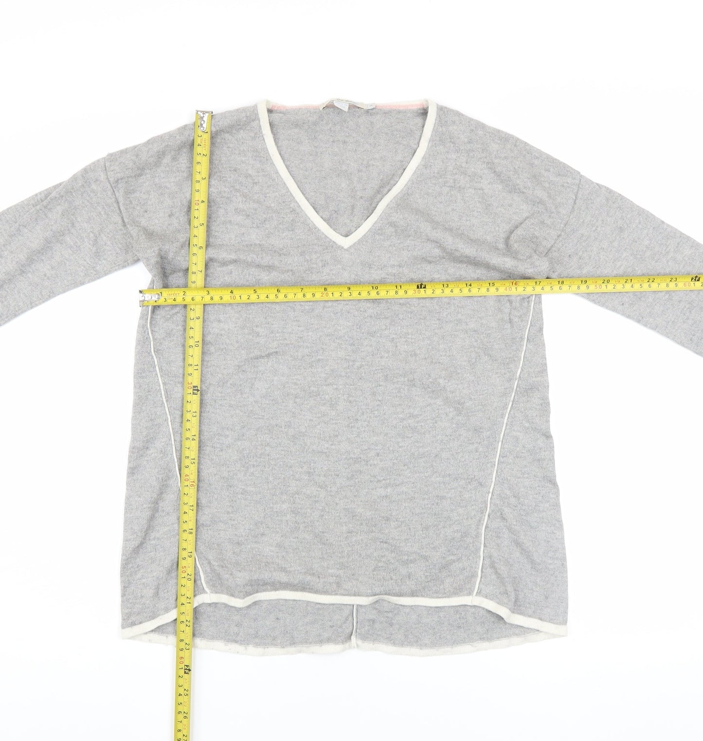 Womens UK Size S Boden Grey Pullover Jumper