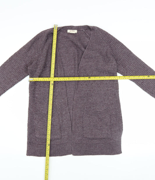 Womens UK Size 6 FatFace Purple Cardigan Jumper