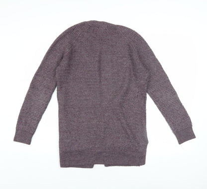 Womens UK Size 6 FatFace Purple Cardigan Jumper