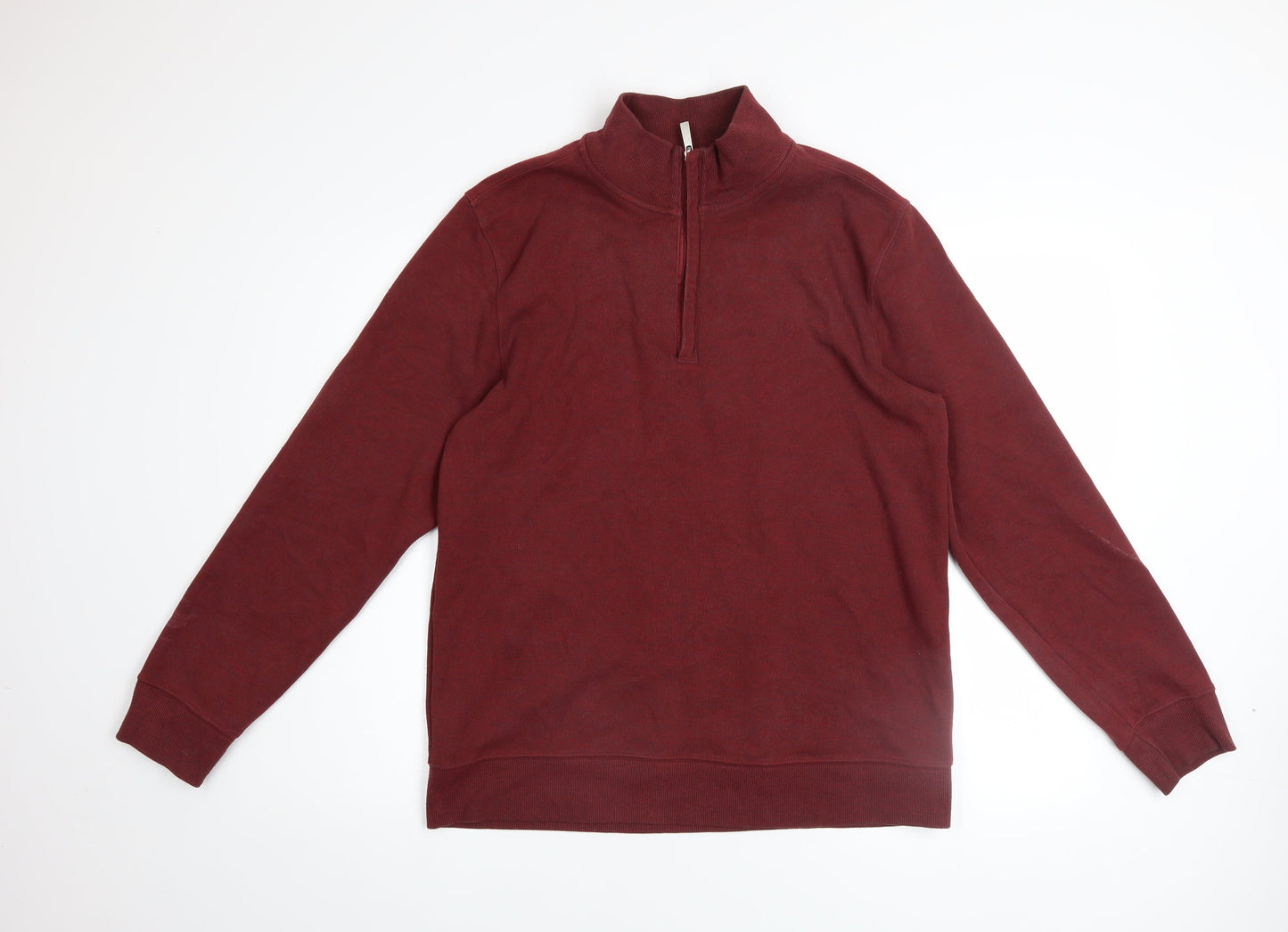 Mens UK Size M Lincoln Red Pullover Sweatshirt