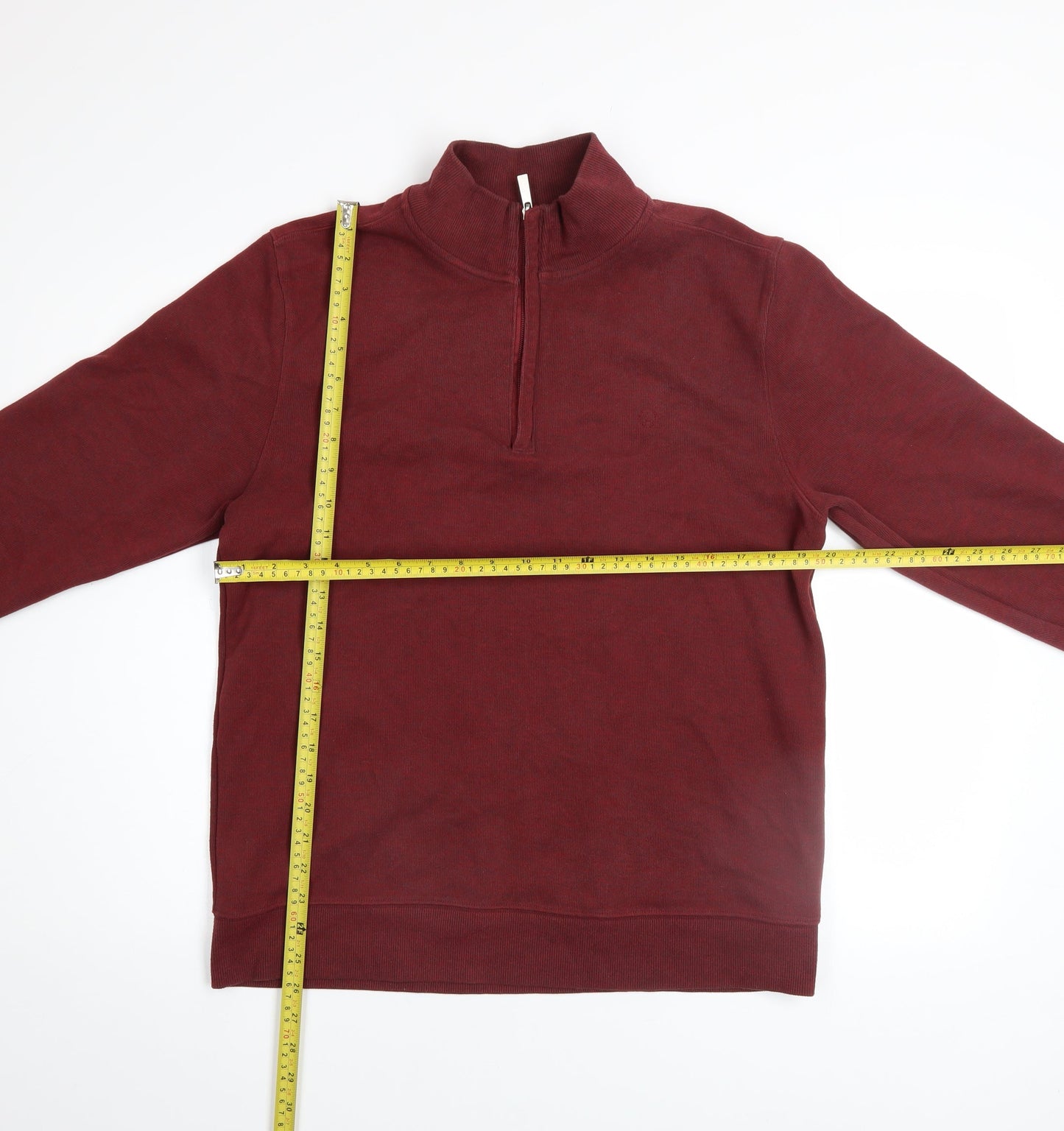 Mens UK Size M Lincoln Red Pullover Sweatshirt