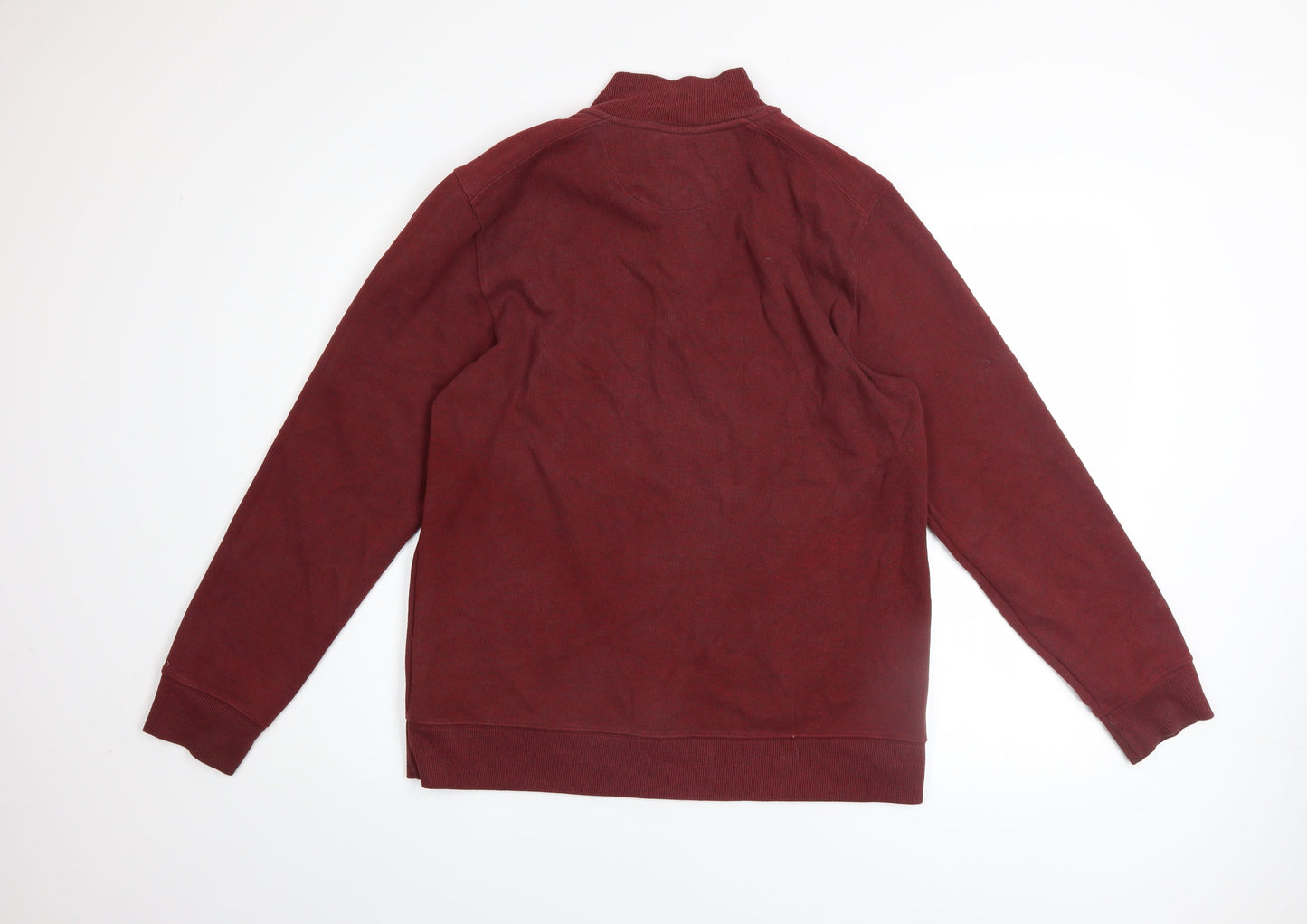 Mens UK Size M Lincoln Red Pullover Sweatshirt