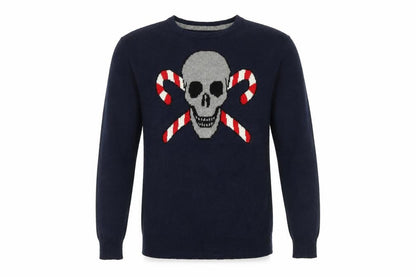 Mens UK Size S Aéropostale Blue Pullover Jumper