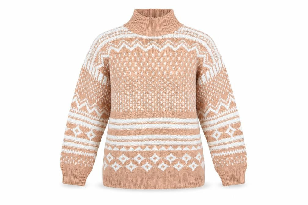 Womens UK Size M DASH Beige Pullover Jumper