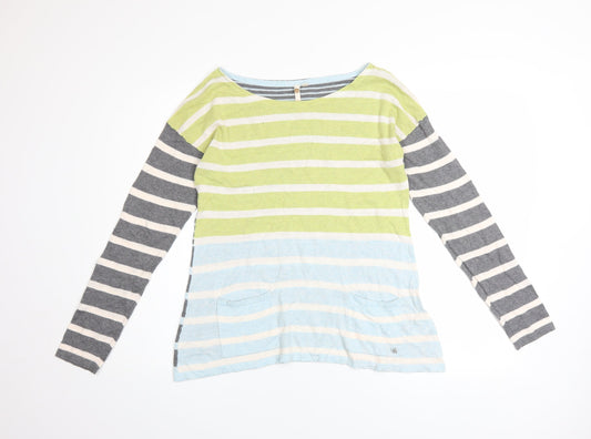 Womens UK Size 12 White Stuff Multicoloured Pullover Jumper