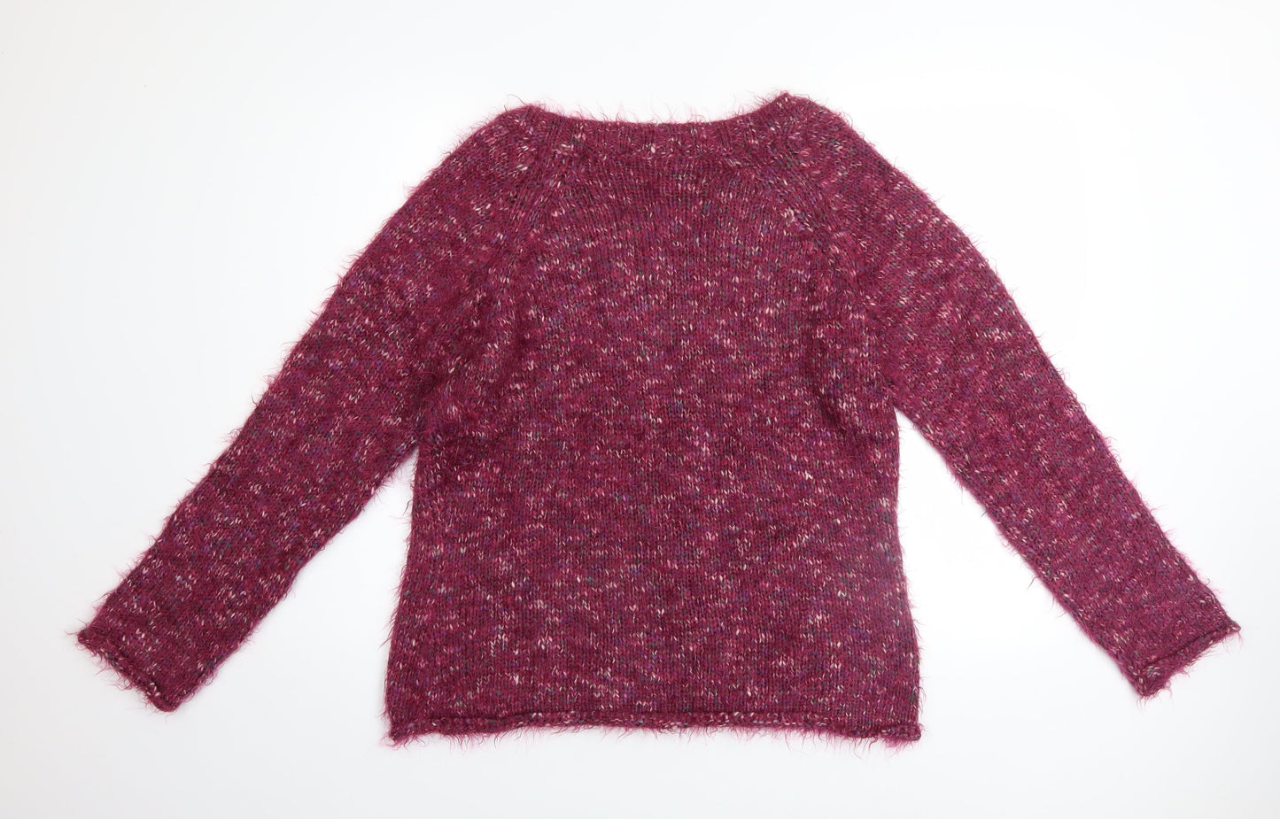 Womens UK Size L Marks and Spencer Purple Pullover Jumper