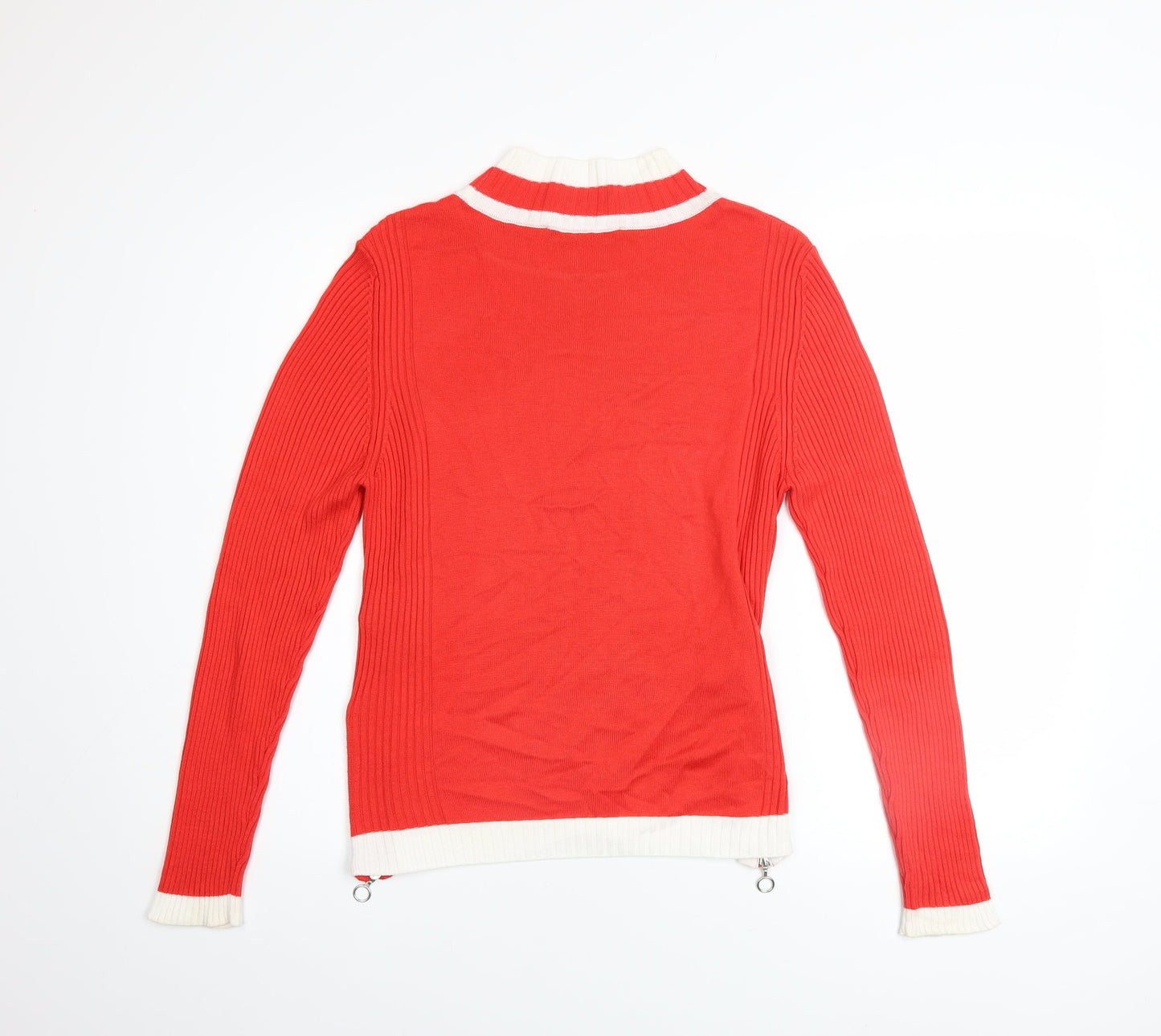 Womens UK Size 12 Marks and Spencer Red Pullover Jumper