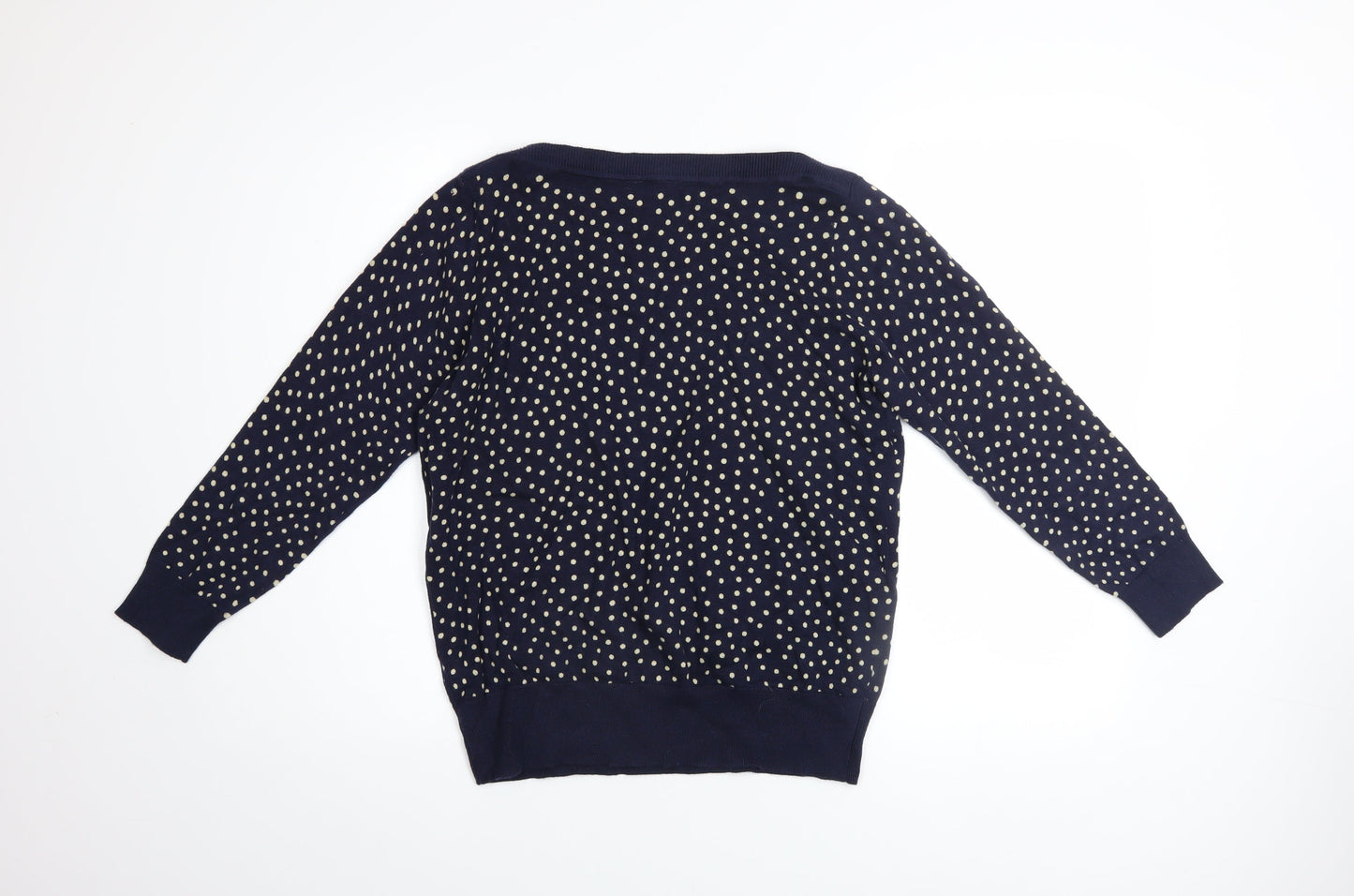 Womens UK Size 12 M&Co Blue Pullover Jumper